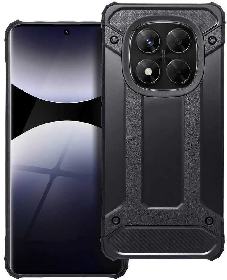 Oem ARMOR dėklas skirtas Xiaomi Redmi Note 14 Pro 4G juodos spalvos