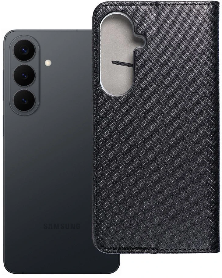 Oem Atverčiamas dėklas, skirtas Samsung S26 PLUS Smart Case Book, juodas