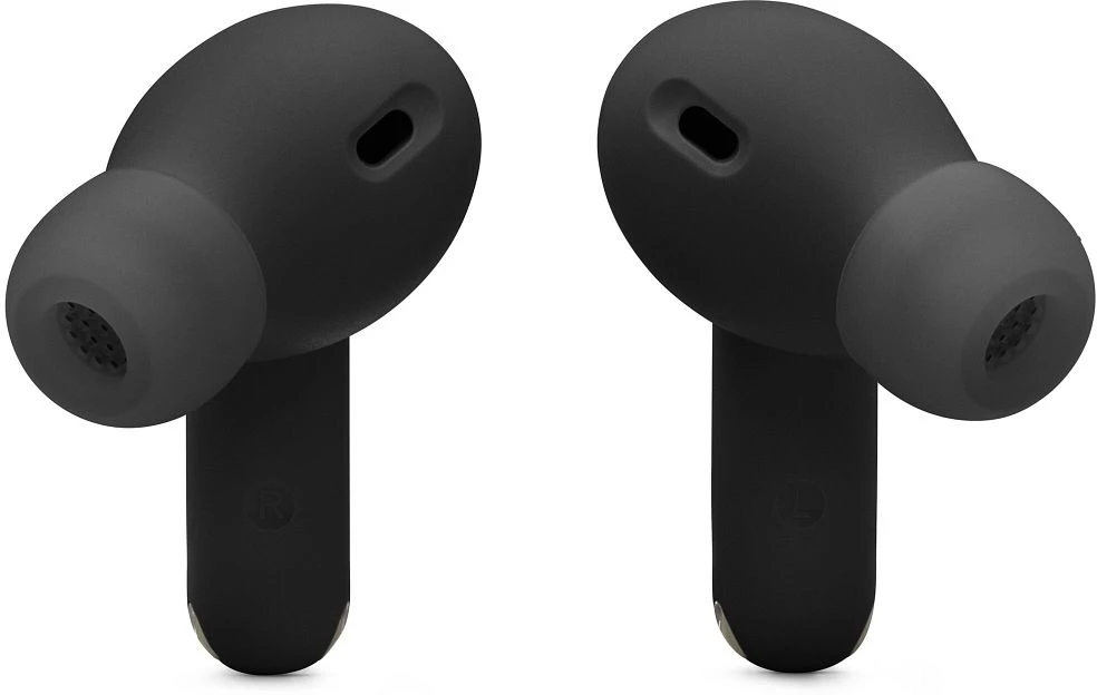 Ausinės belaidės Įstatomos į ausis (į ausis įkišamos tipo) ausinės JBL Wave Beam 2 juoda