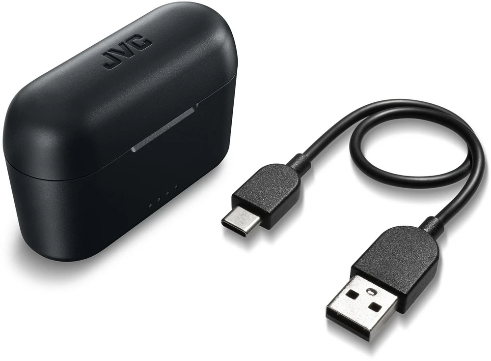 Belaidės Ausinės - JVC HA-A3T Bluetooth 5.1 Juodos