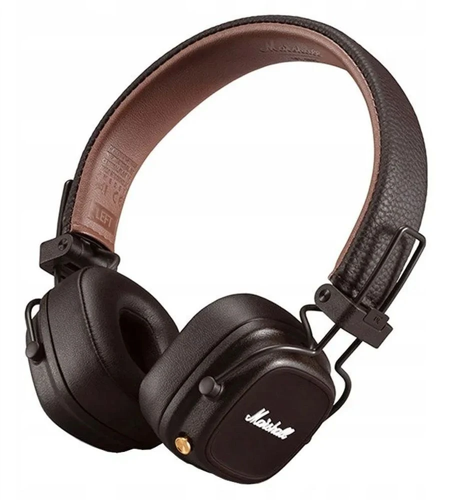 Ausinės Marshall Major IV Bluetooth, Rudos spalvos
