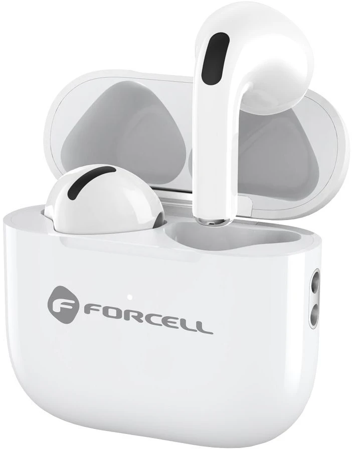Ausinės belaidės TWS FORCELL Core baltas