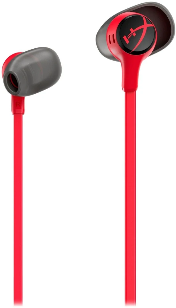 HyperX Cloud Earbuds  aidinės žaidimų ausinės, Raudonos