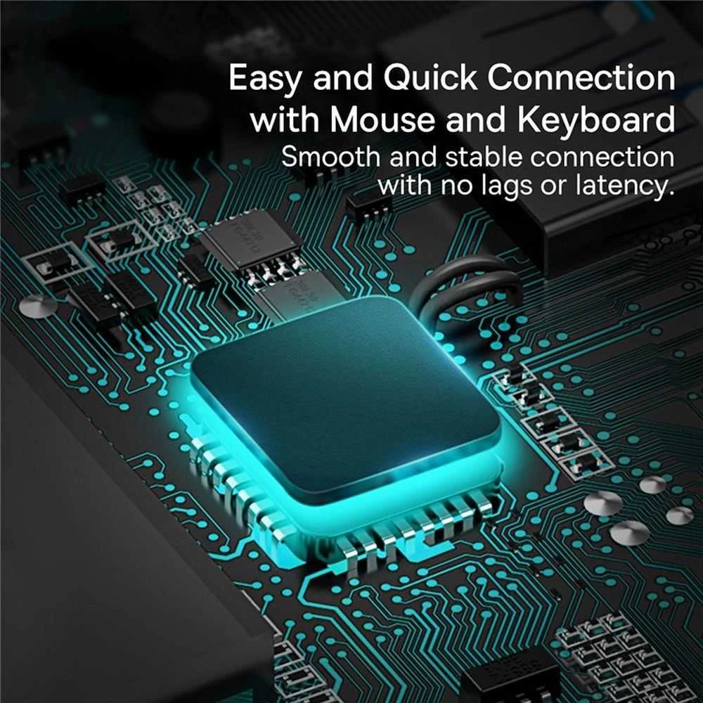 Baseus Metal Gleam Series Hub adapteris 4in1 USB-C iki 4x USB 3.0