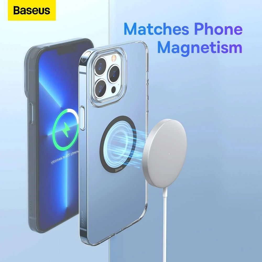 Baseus Halo magnetinis telefono laikiklis žiedas MagSafe