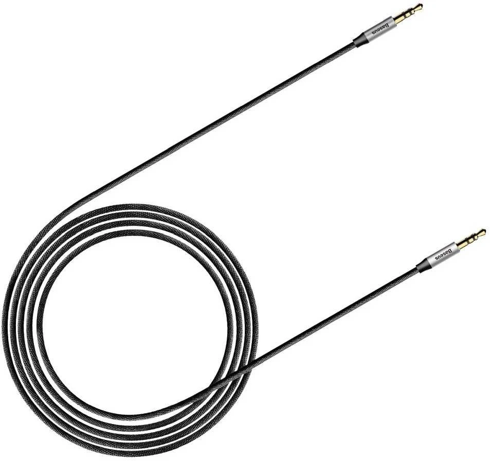 Baseus Yiven Audio Cable 3.5 male Audio M30 1.5 (Juodas)