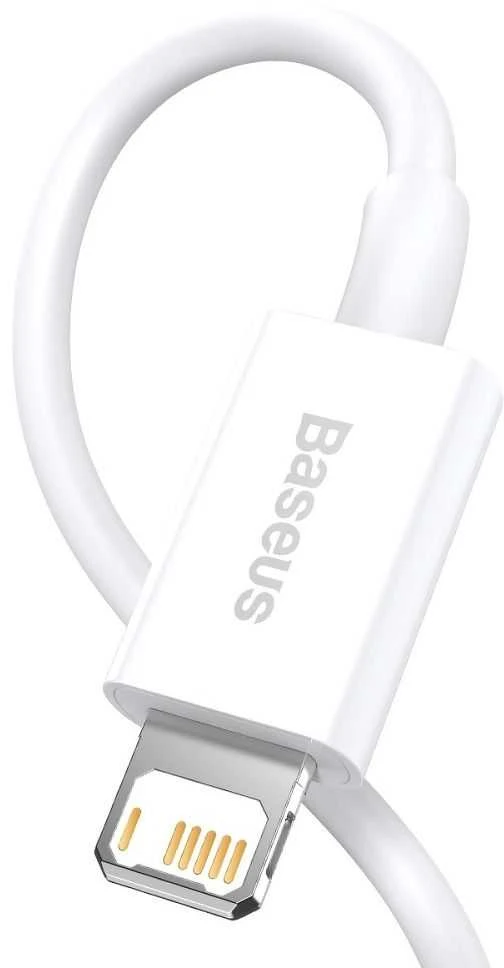 Kabelis  CABLE LIGHTNING TO USB 2M/Baltas CALYS-C02 BASEUS