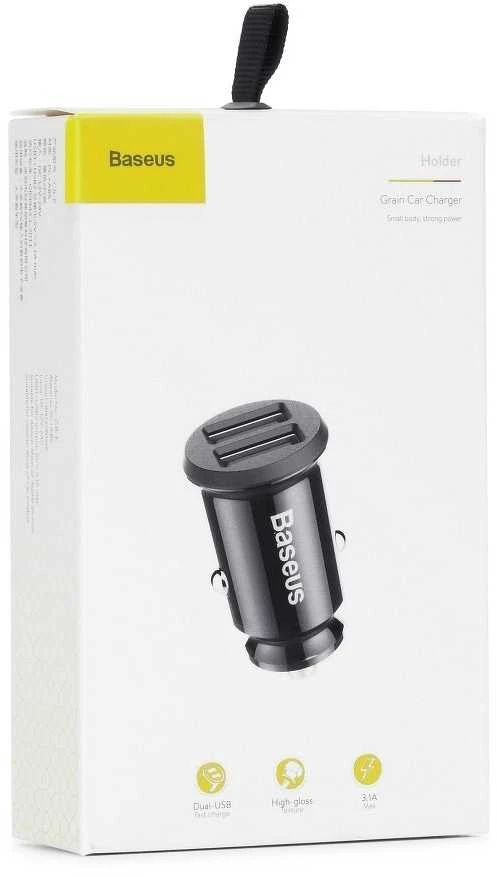 Baseus 12V USB kroviklis, 3.1A