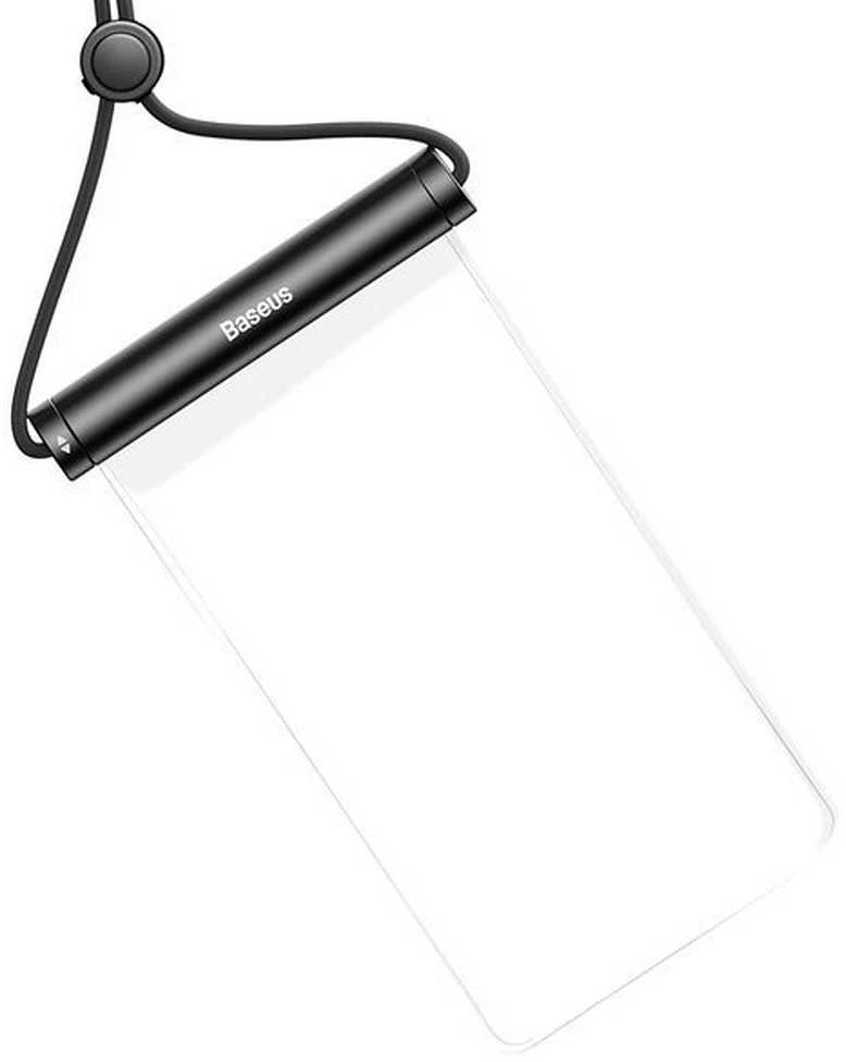 Baseus Cylinder Slide-cover vandeniui atsparus išmaniojo telefono dėklas - juodas