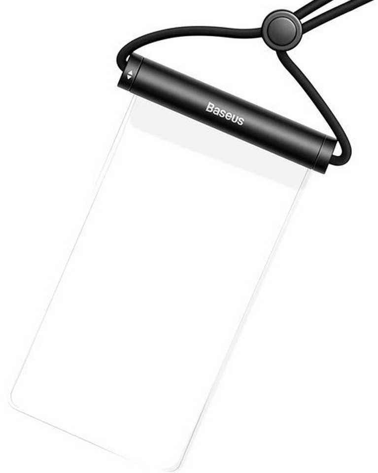 Baseus Cylinder Slide-cover vandeniui atsparus išmaniojo telefono dėklas - juodas
