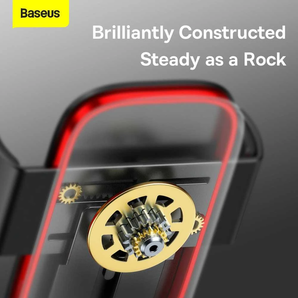 Baseus Metal Age II 4.7-6.7" telefono laikiklis - Juodas