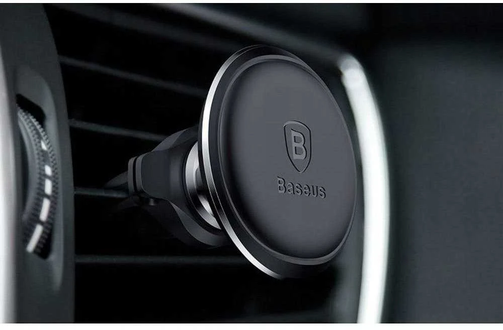 Magnetinis automobilinio telefono laikiklis Baseus oro išleidimo anga (juoda)
