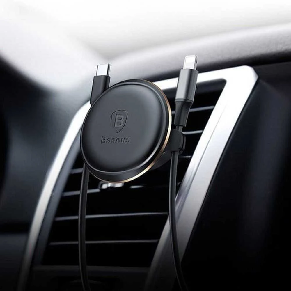 Magnetinis automobilinio telefono laikiklis Baseus oro išleidimo anga (juoda)