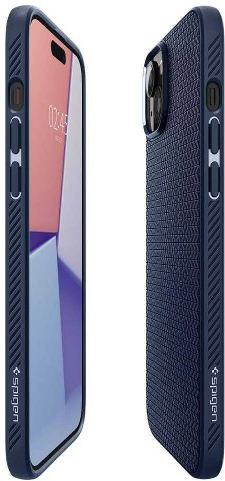 Spigen Liquid Air Apple iPhone 16 – dėklas telefonui mėlynos spalvos