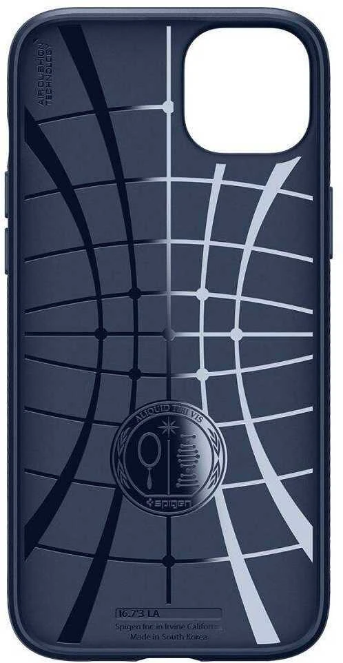 Spigen Liquid Air Apple iPhone 16 – dėklas telefonui mėlynos spalvos