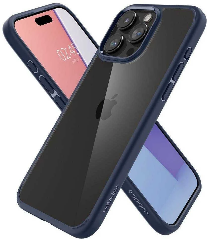 Spigen Ultra Hybrid Apple iPhone 16 Pro – dėklas telefonui mėlynos spalvos