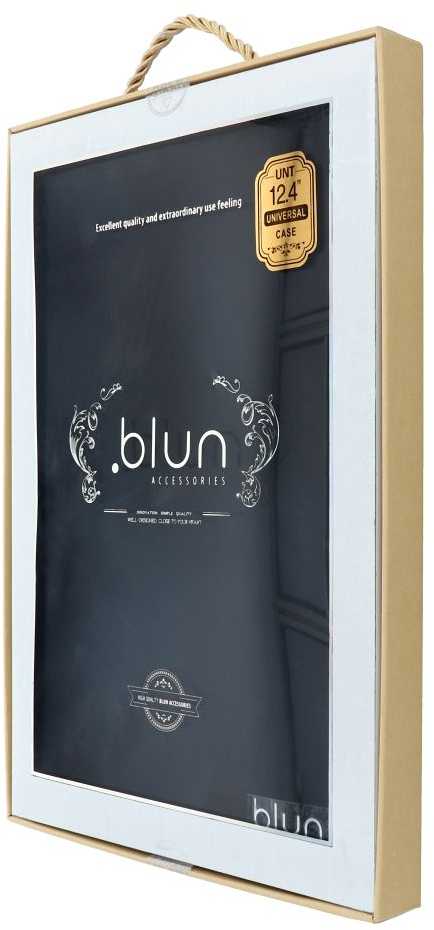 BLUN universal case for tablets 12,4" (UNT) juodas