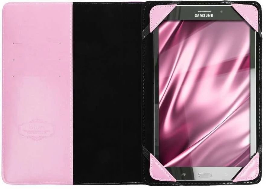 Dėklas Blun universalus na tablet 7″ UNTrožinės spalvos