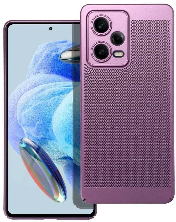 Oem BREEZY dėklas skirtas Xiaomi Redmi Note 14 PRO Plus 5G violetinės spalvos