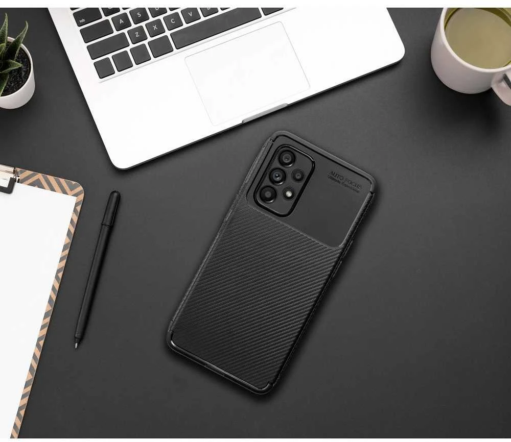 Oem Dėklas na Samsung S26 PLUS Carbon Premium juoda