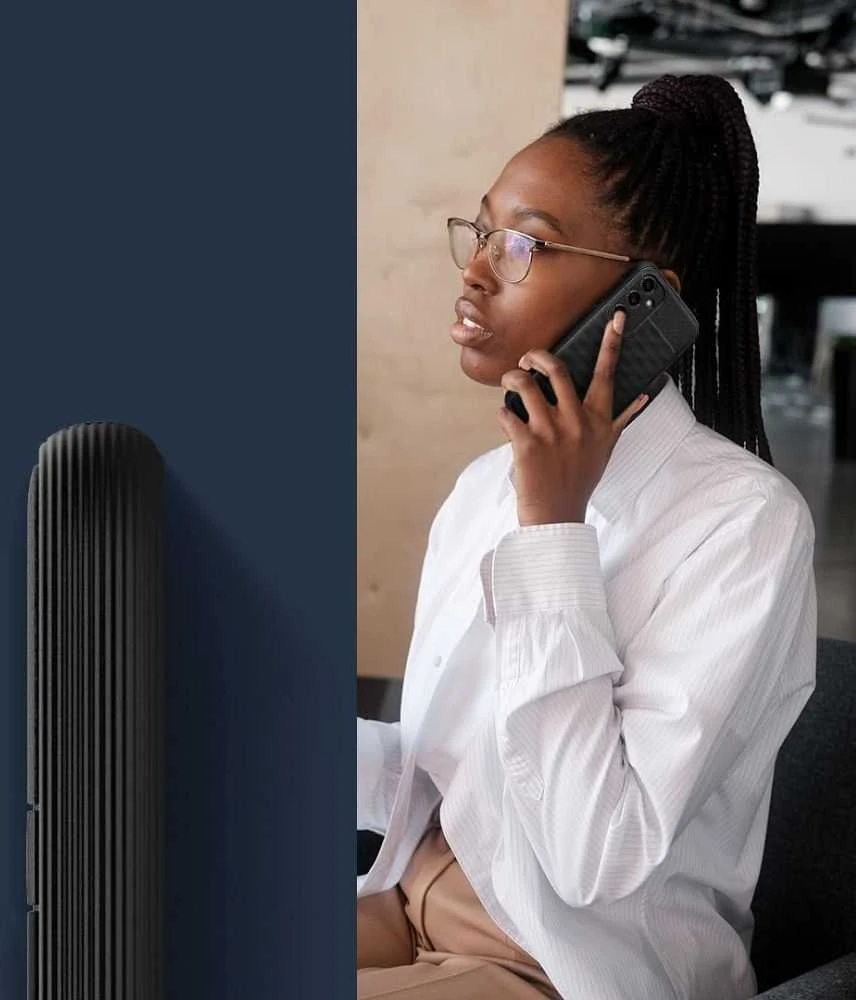 Spigen Caseology Parallax - dėklas skirtas Samsung Galaxy S23 FE Matte Juodas