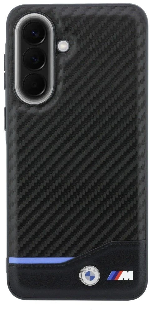 Dėklas BMW M Carbon Samsung Galaxy A57 5G juodos spalvos