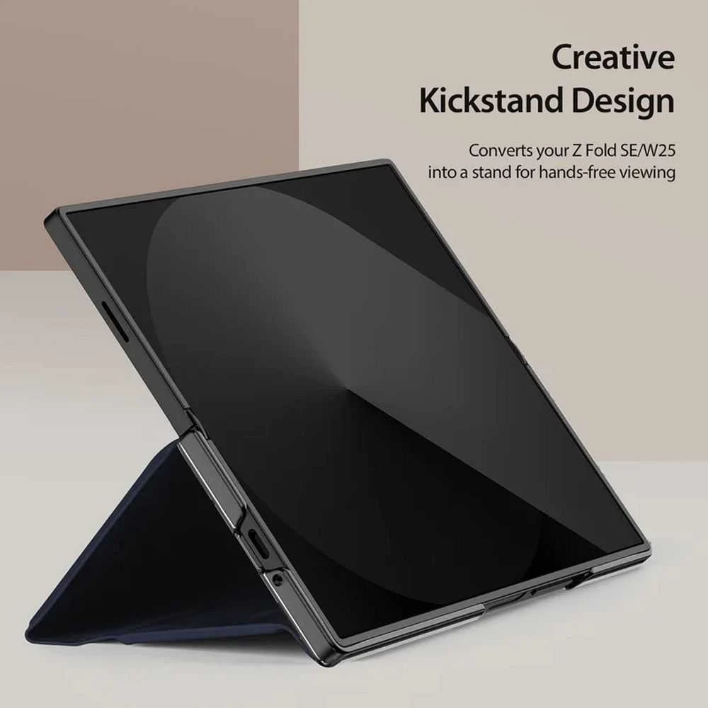 Dux Ducis dėklas BRIL with pen holder skirtas Samsung Galaxy Z Fold SE/W25 mėlynos spalvos
