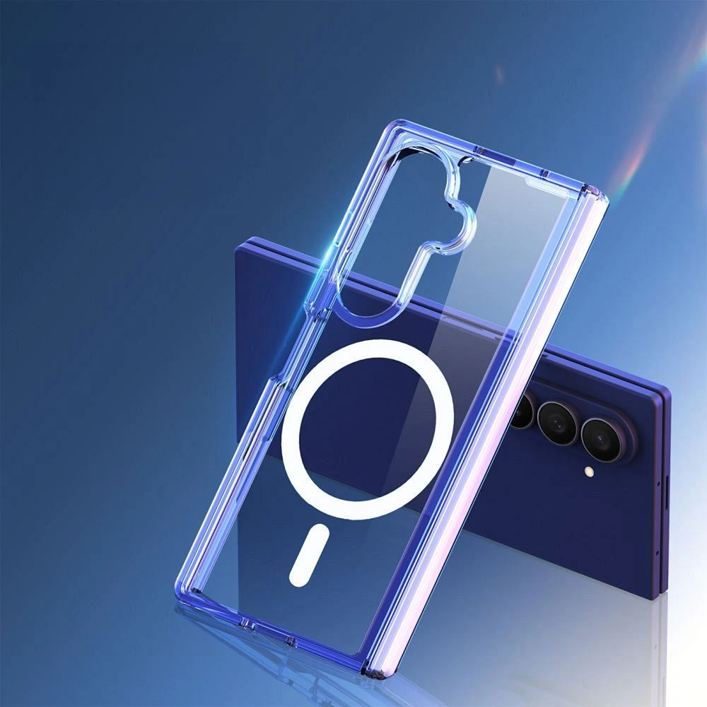 Dux Ducis Clin Mag dėklas Samsung Galaxy Z Fold 8 / Z Fold 7 Compatible with MagSafe – skaidrus