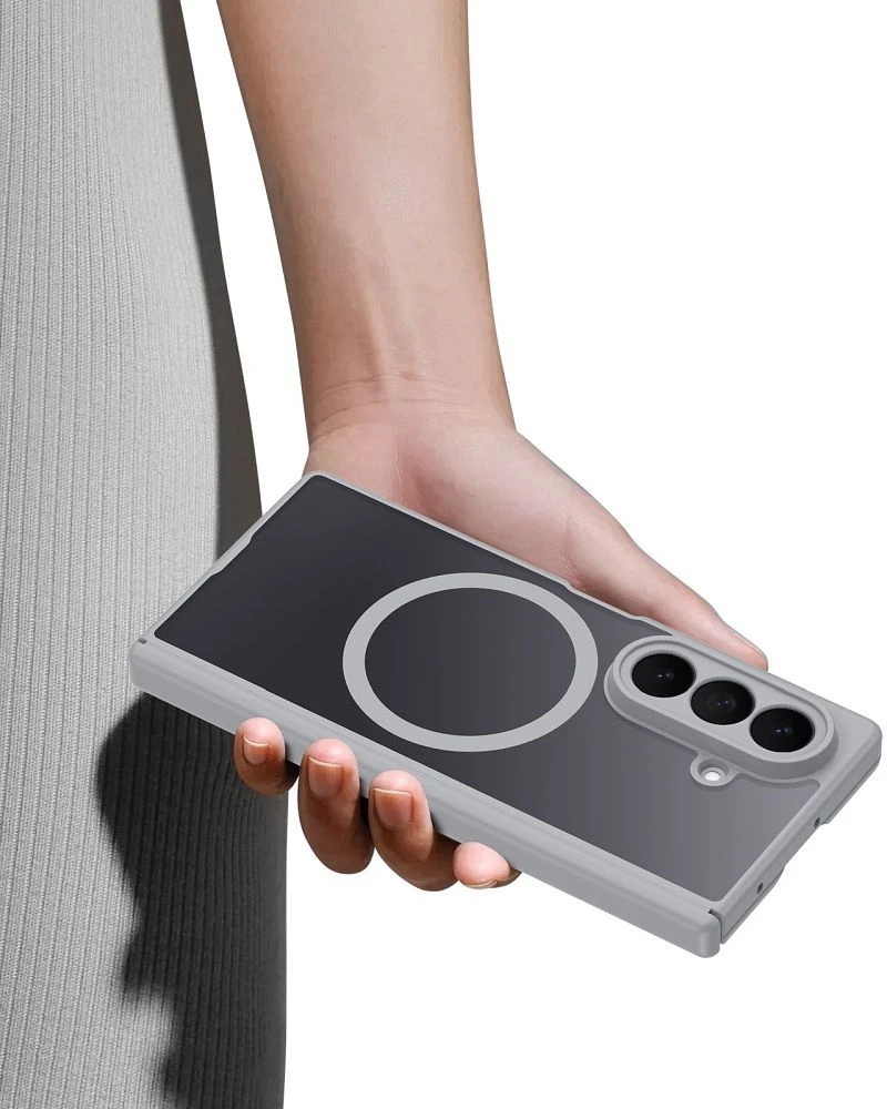 DUX DUCIS EXPN dėklas, suderinamas su „MagSafe“, skirtas SAMSUNG Z Fold 8, pilkas