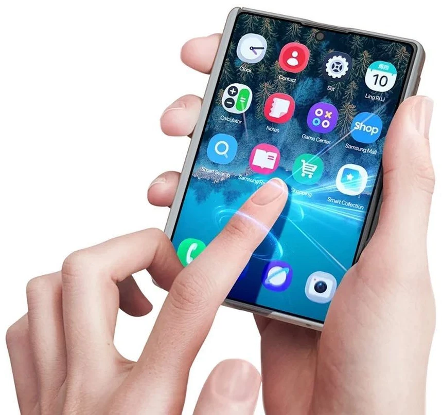DUX DUCIS EXPN dėklas, suderinamas su „MagSafe“, skirtas SAMSUNG Z Fold 8, pilkas