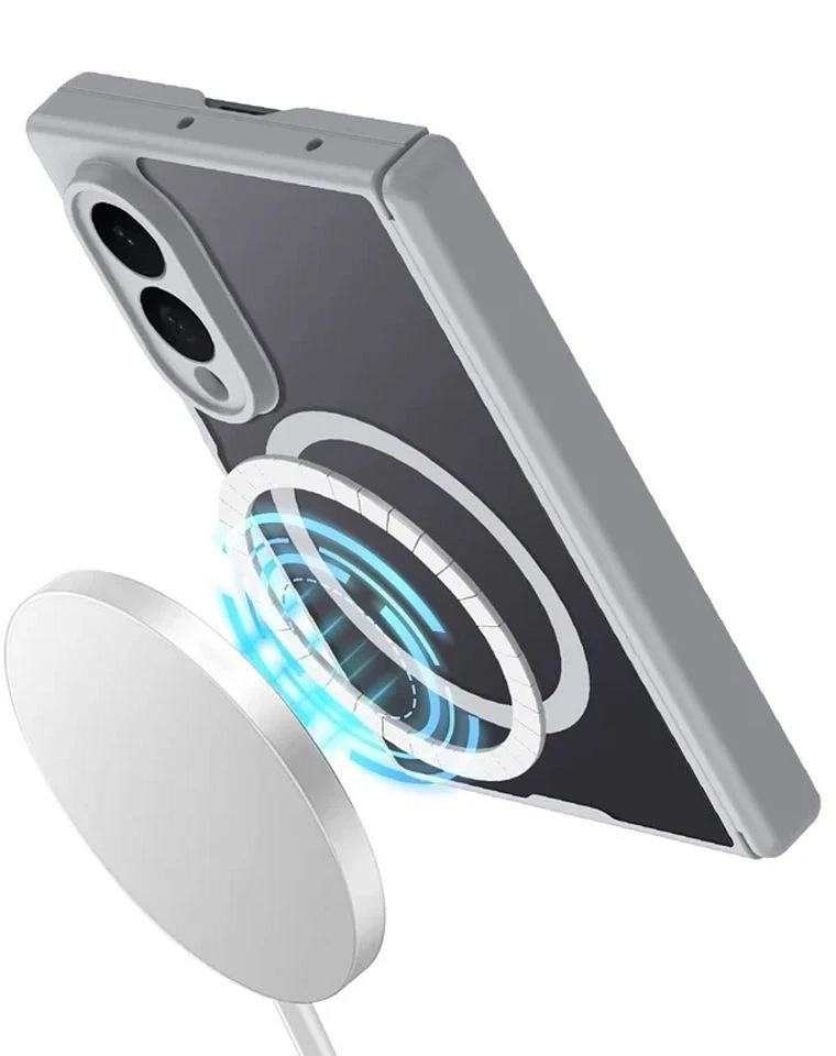 DUX DUCIS EXPN dėklas, suderinamas su „MagSafe“, skirtas SAMSUNG Z Fold 8, pilkas