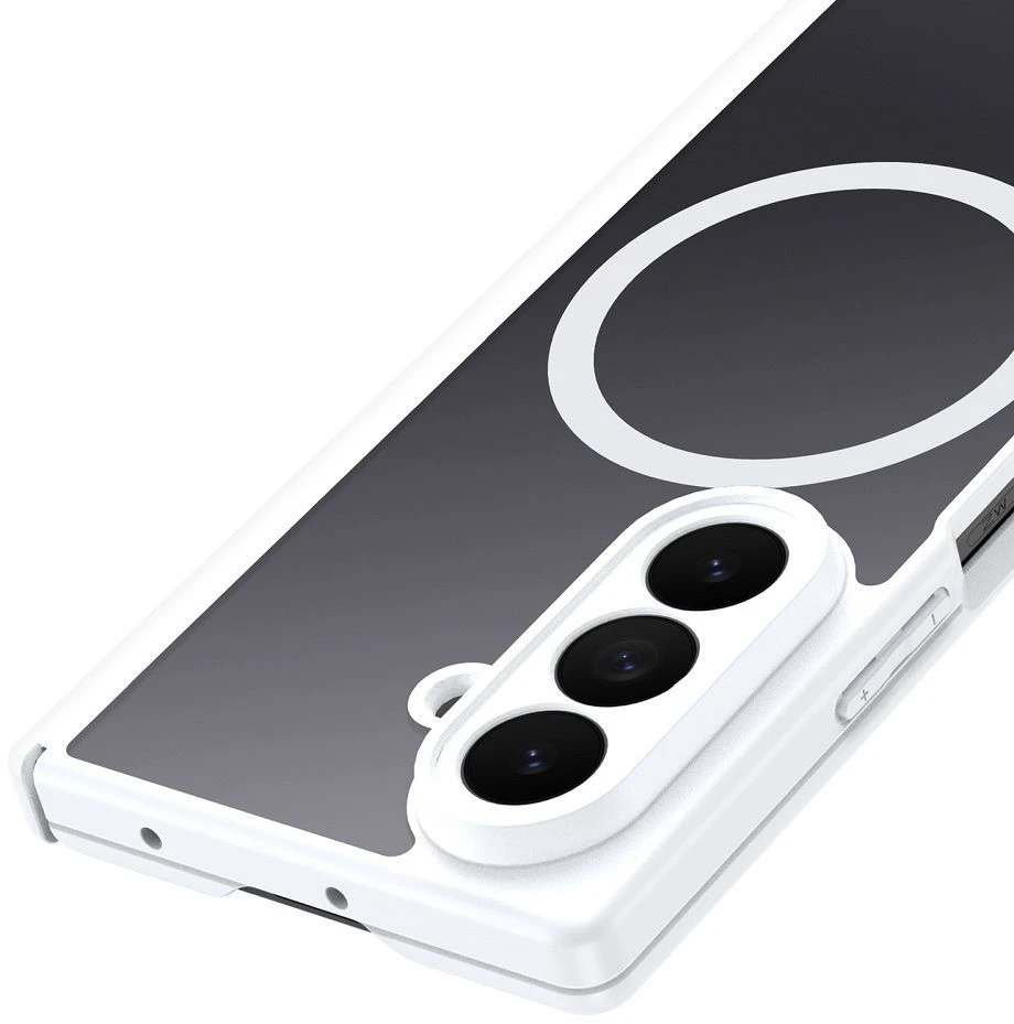 DUX DUCIS EXPN dėklas, suderinamas su „MagSafe“, skirtas SAMSUNG Z Fold 8 Ultra, baltas