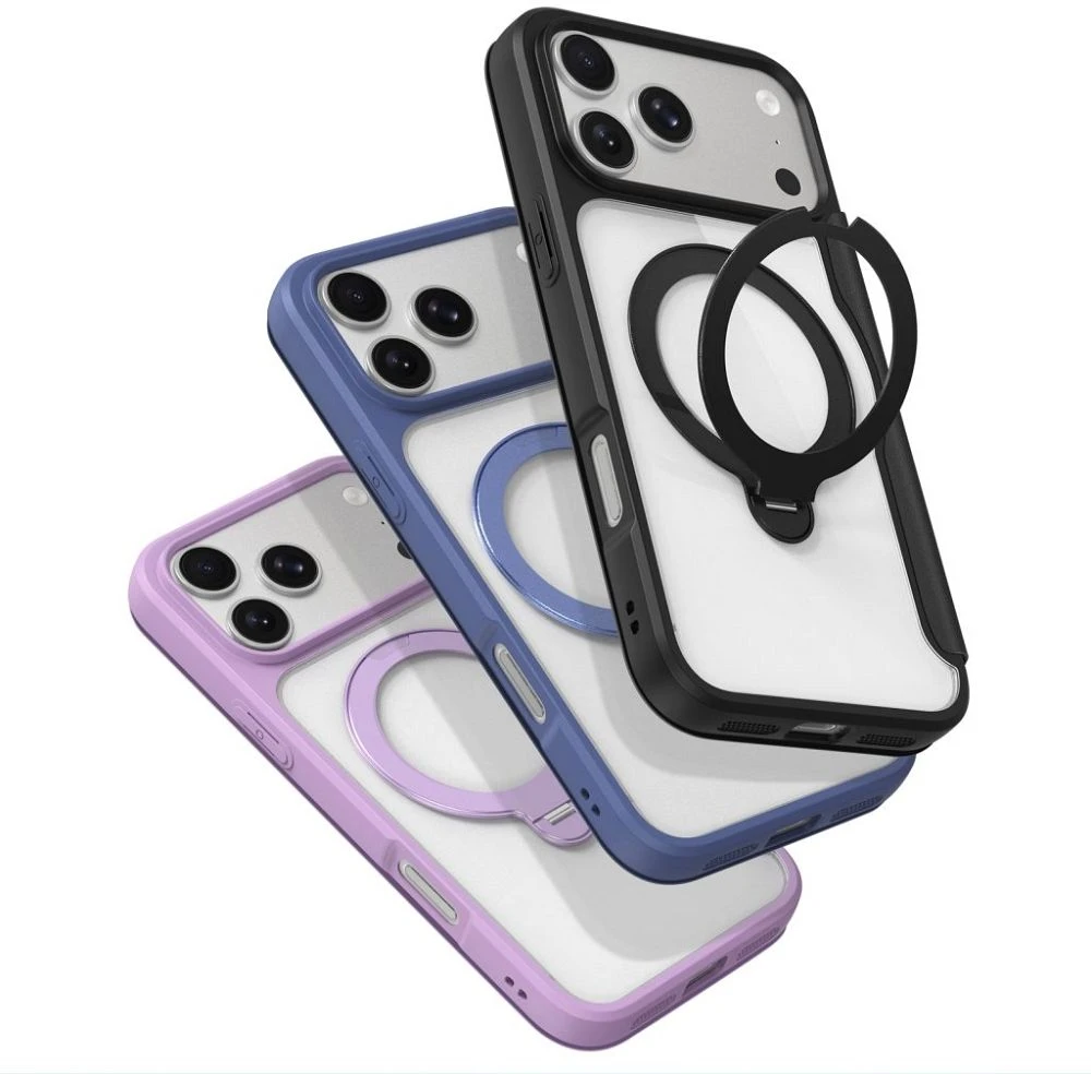 Dėklas DUX DUCIS case SKIN X PRO compatible with MagSafe for iPhone 18 Pro Max / 17 Pro Max (Open Ring Version) mėlynas
