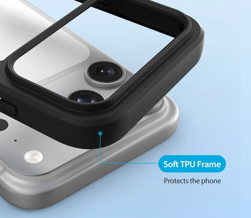 Dėklas DUX DUCIS case SKIN X PRO compatible with MagSafe for iPhone 18 Pro / 17 Pro (Open Ring Version) mėlynas