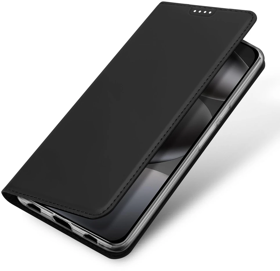 Dėklas DUX DUCIS wallet case SKIN PRO for GOOGLE PIXEL 11 PRO juodas