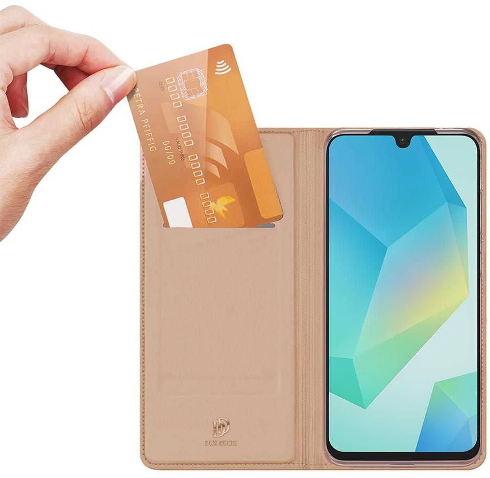 Dėklas Dux Ducis Skin Pro Samsung A175 A17 4G/A176 A17 5G rožinio aukso