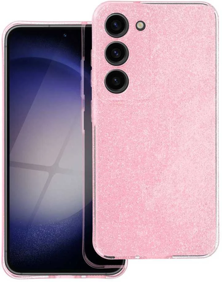 Dėklas Oem CLEAR CASE 2 mm BLINK skirtas Xiaomi Redmi NOTE 14 5G rožinės spalvos