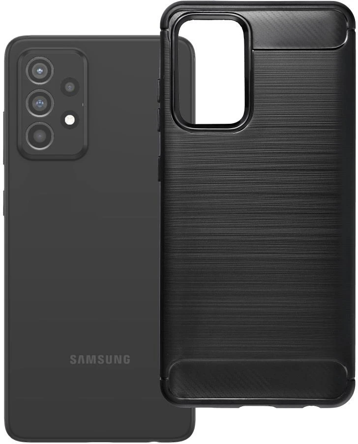Oem Dėklas na Samsung A52 5G / A52 LTE ( 4G ) / A52S Carbon 2.0 juoda