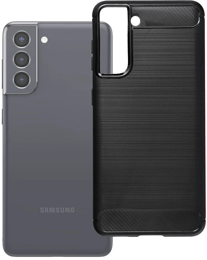 Oem Dėklas na Samsung S21 Carbon 2.0 juoda