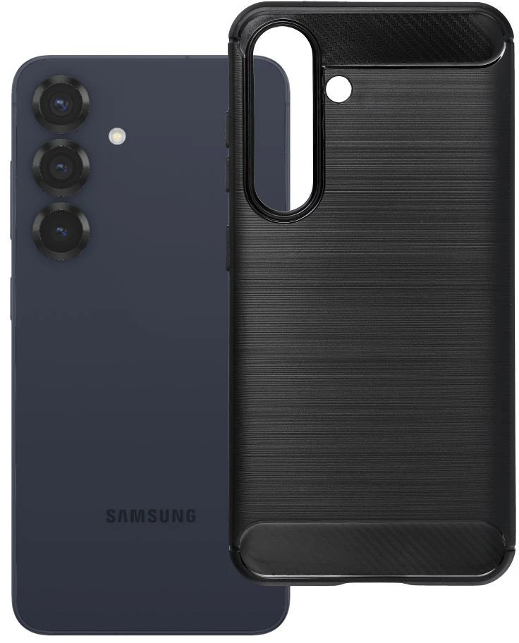 Oem Dėklas na Samsung S25 Carbon 2.0 juoda