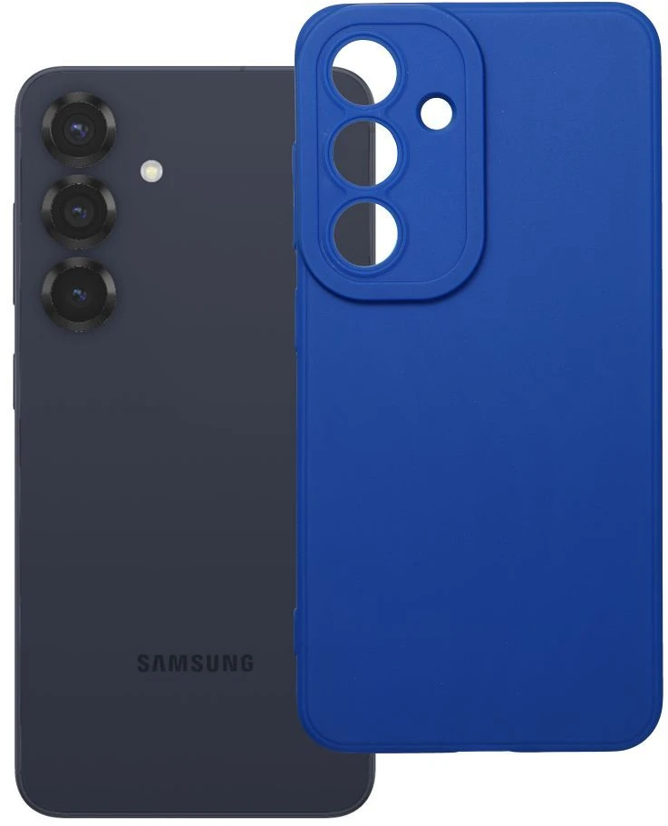 Oem Dėklas na Samsung S25 Matt 2.0 mėlyna