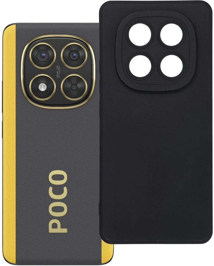 Oem Dėklas na Xiaomi POCO X7 Matt 2.0 juoda