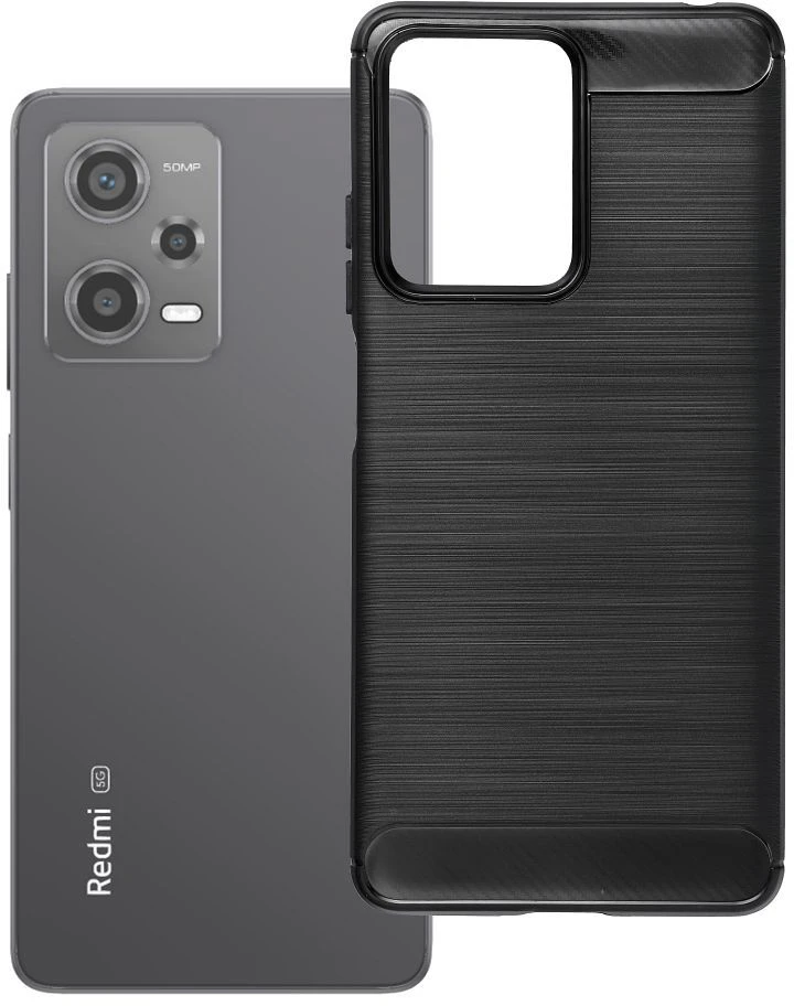 Oem Dėklas na Xiaomi Redmi Note 12 PRO 5G Carbon 2.0 juoda