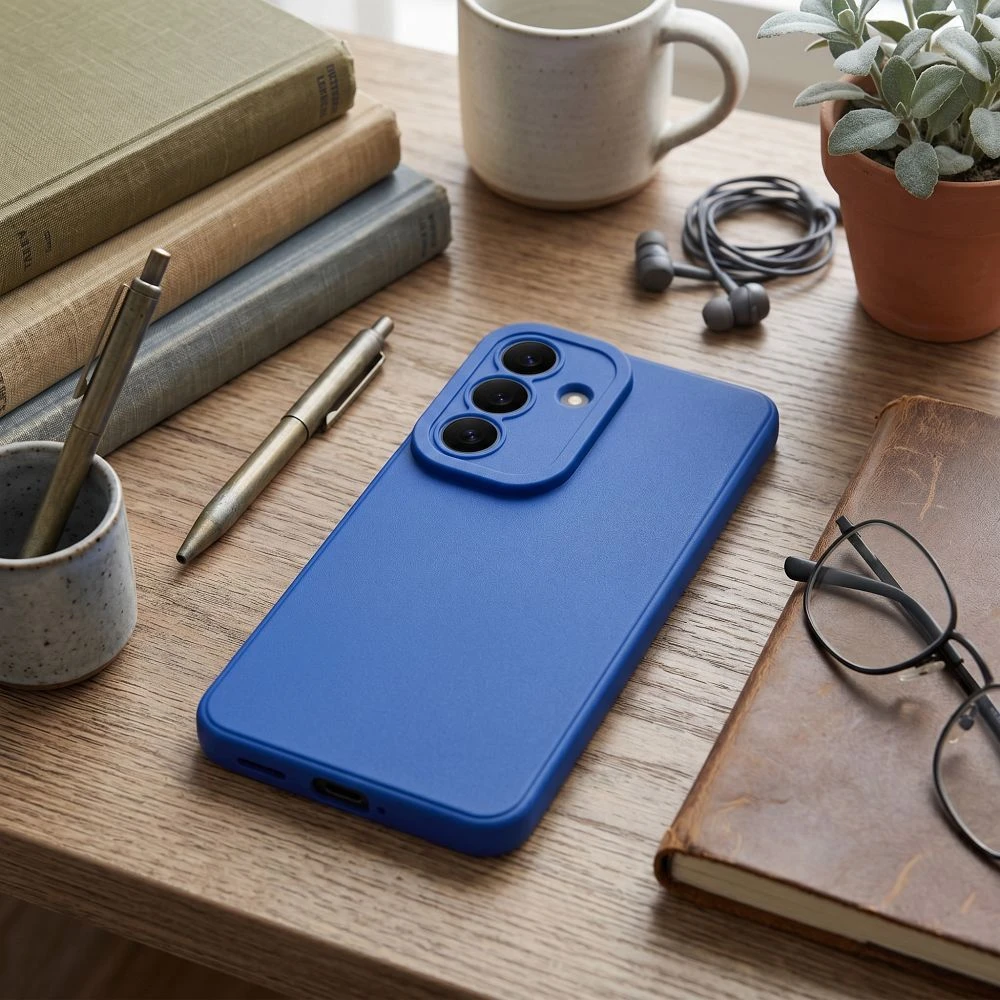 Oem Dėklas na Xiaomi Redmi NOTE 15 4G / 5G Matt 2.0 mėlyna