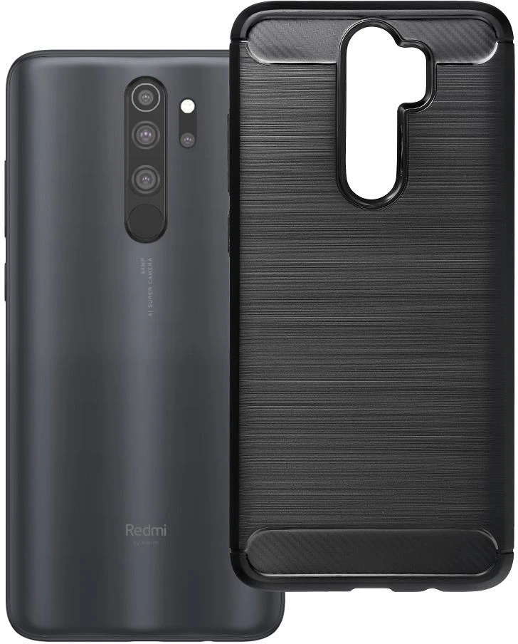 Oem Dėklas na Xiaomi Redmi Note 8 PRO Carbon 2.0 juoda