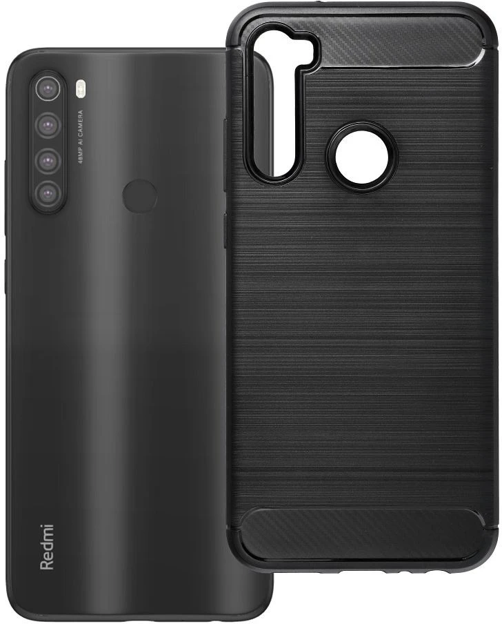 Oem Dėklas na Xiaomi Redmi Note 8T Carbon 2.0 juoda