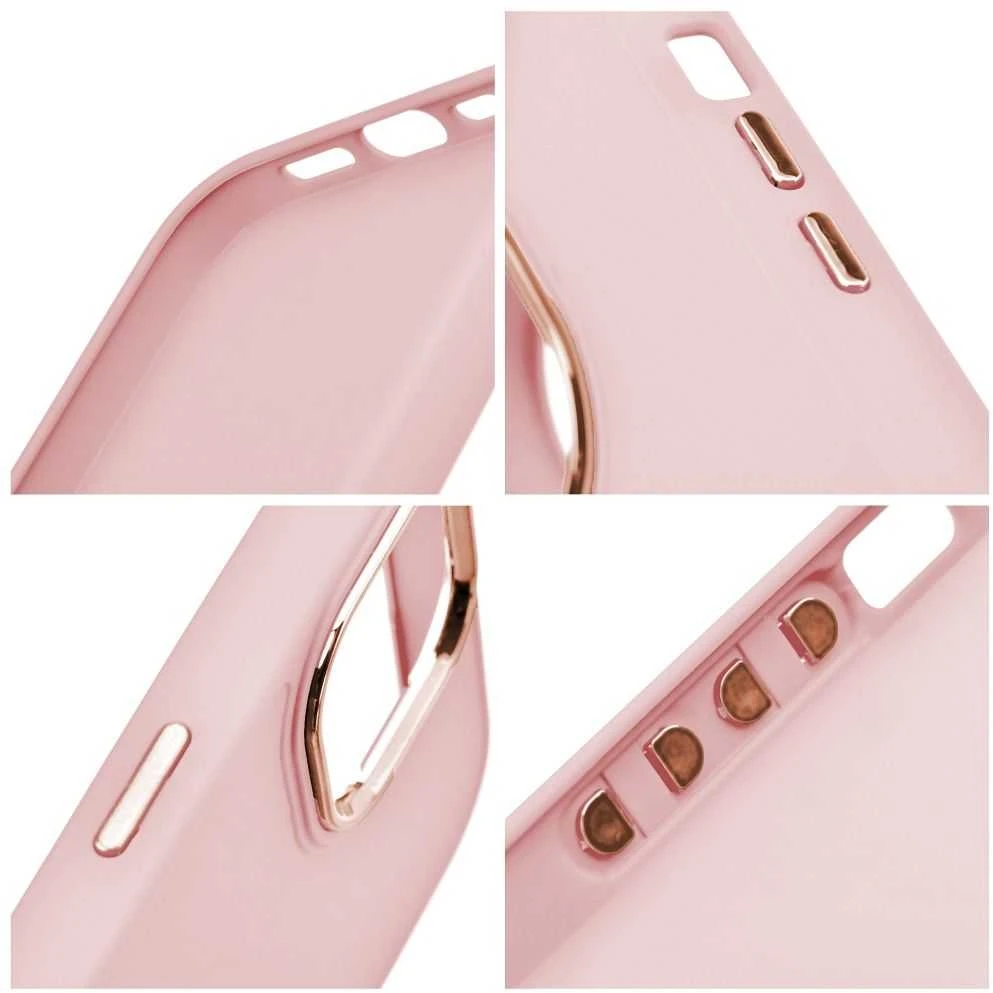 Oem Dėklas na Samsung A57 5G Frame pudra rožinė