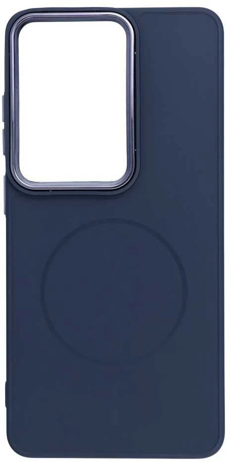 Oem Dėklas Samsung S26 ULTRA Frame Mag Cover suderinamas su MagSafe tamsiai mėlyna