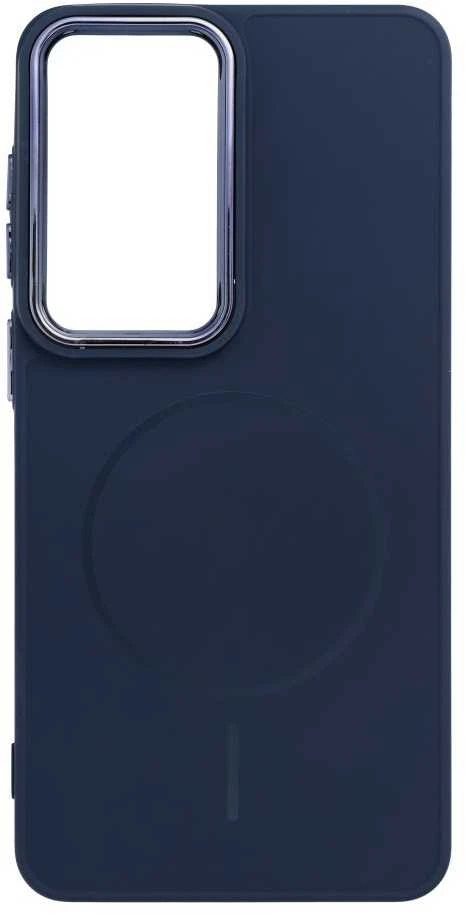 Oem Dėklas na Samsung S26 PLUS Frame Mag Cover zgodne su MagSafe tamsiai mėlyna