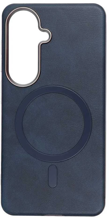 Oem Dėklas na Samsung S26 Gentleman Mag Cover zgodne su MagSafe tamsiai mėlyna